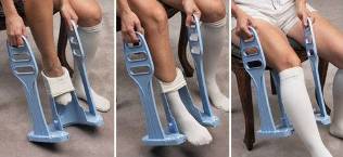 Dressing compression socks